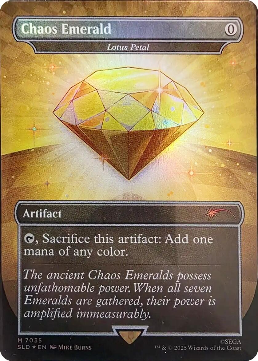 Chaos Emerald - Lotus Petal (7035) [Secret Lair Drop Series] | Gamers Paradise