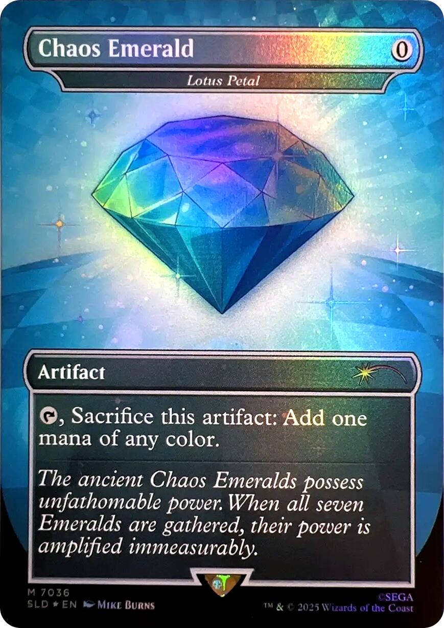 Chaos Emerald - Lotus Petal (7036) [Secret Lair Drop Series] | Gamers Paradise