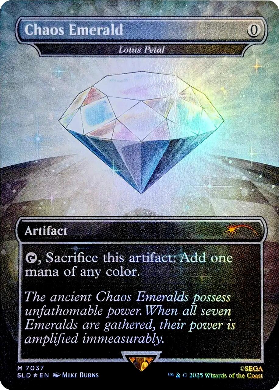 Chaos Emerald - Lotus Petal (7037) [Secret Lair Drop Series] | Gamers Paradise