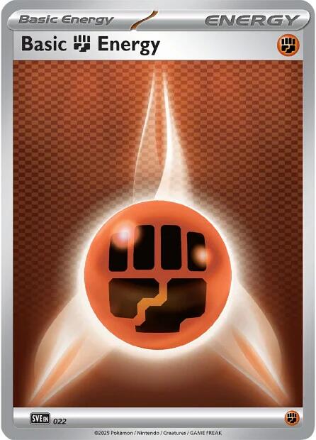 Basic Fighting Energy (022) [Scarlet & Violet: Black Bolt] | Gamers Paradise