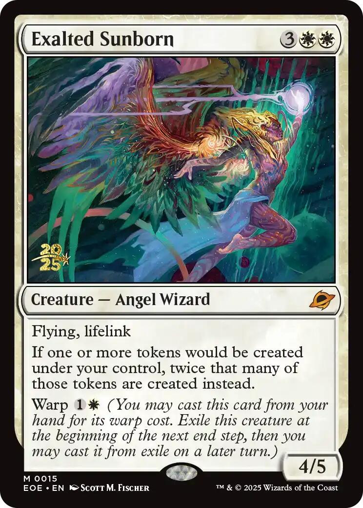 Exalted Sunborn [Edge of Eternities Prerelease Promos] | Gamers Paradise