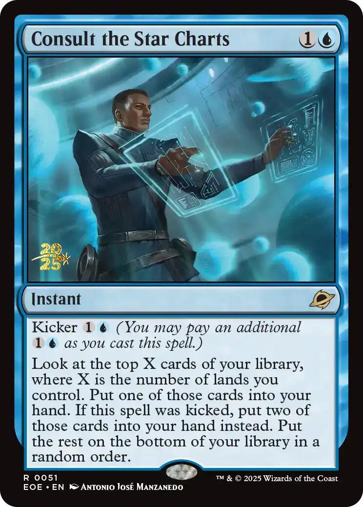 Consult the Star Charts [Edge of Eternities Prerelease Promos] | Gamers Paradise