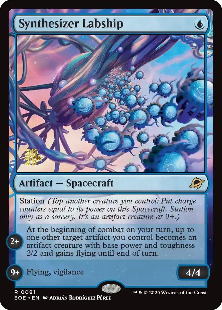 Synthesizer Labship [Edge of Eternities Prerelease Promos] | Gamers Paradise