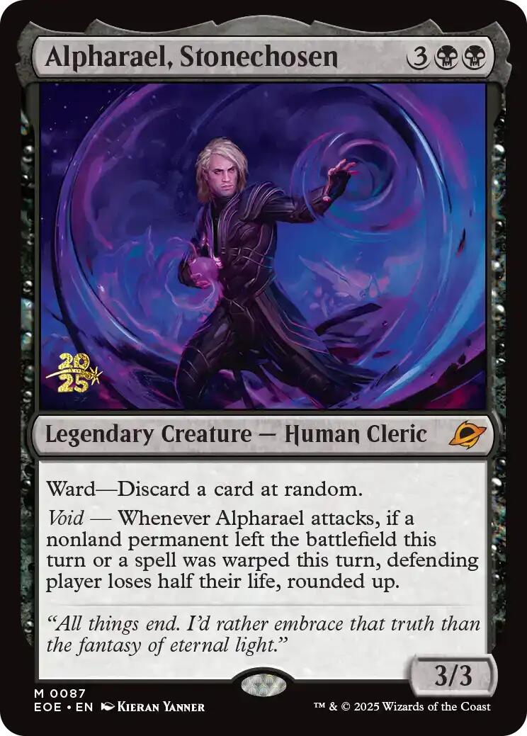 Alpharael, Stonechosen [Edge of Eternities Prerelease Promos] | Gamers Paradise