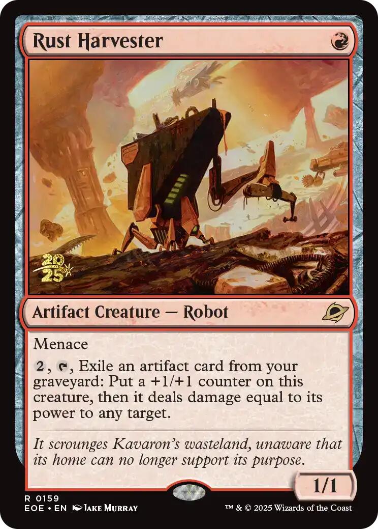 Rust Harvester [Edge of Eternities Prerelease Promos] | Gamers Paradise