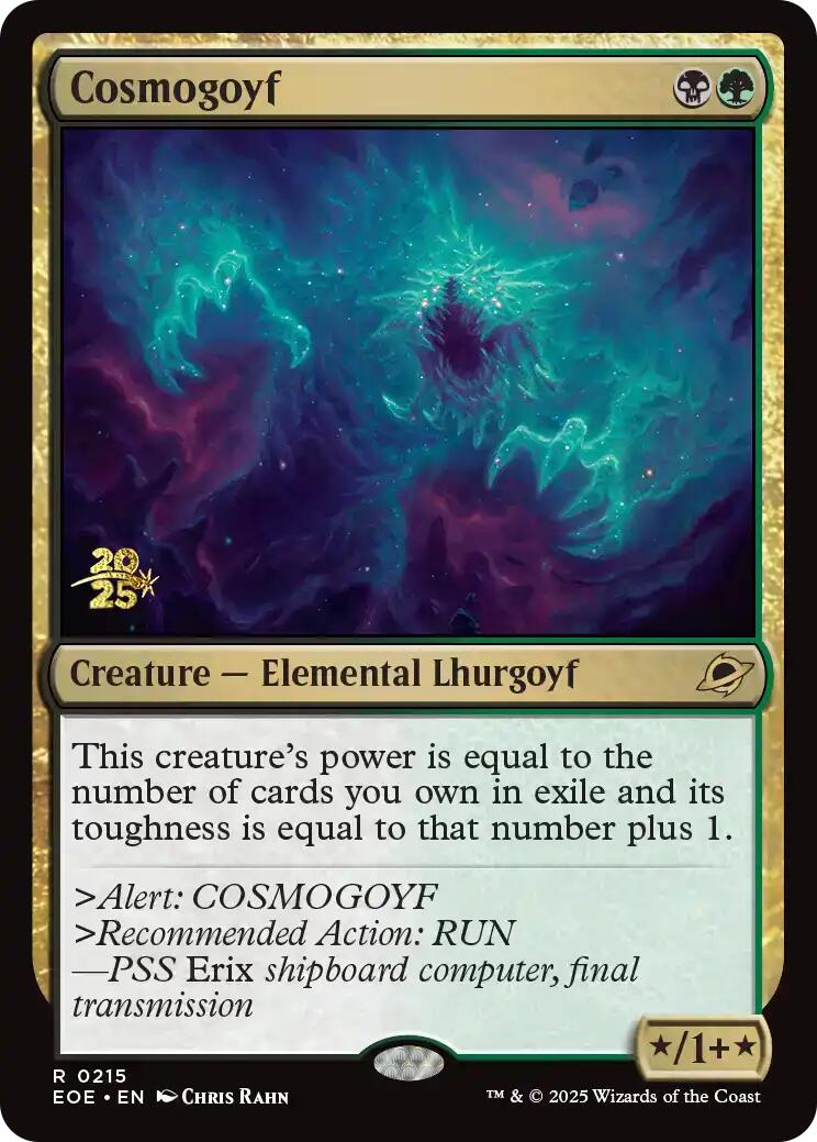Cosmogoyf [Edge of Eternities Prerelease Promos] | Gamers Paradise