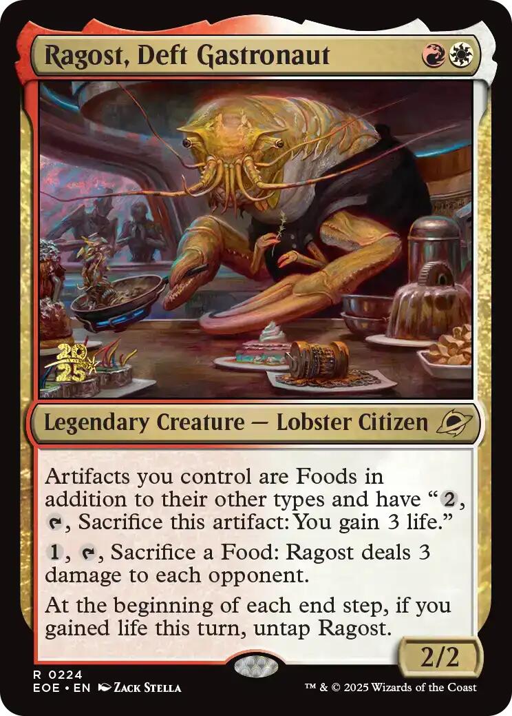 Ragost, Deft Gastronaut [Edge of Eternities Prerelease Promos] | Gamers Paradise