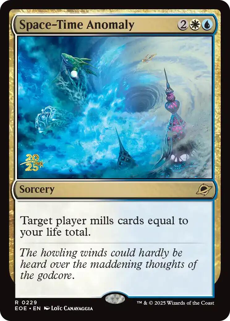 Space-Time Anomaly [Edge of Eternities Prerelease Promos] | Gamers Paradise