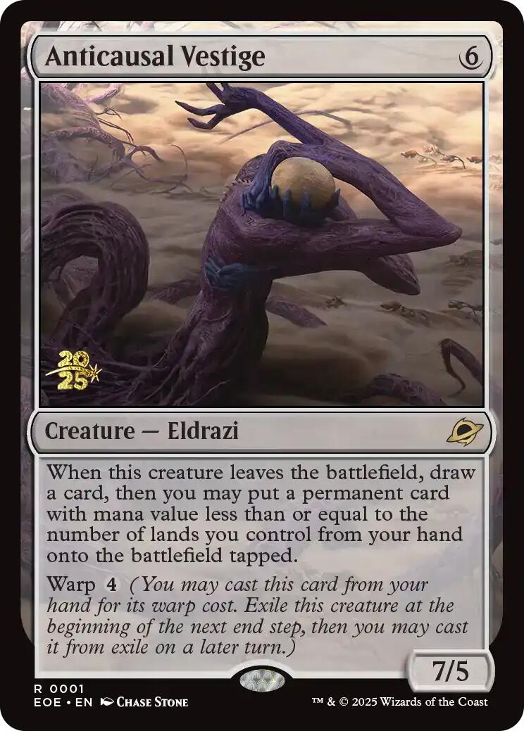 Anticausal Vestige [Edge of Eternities Prerelease Promos] | Gamers Paradise