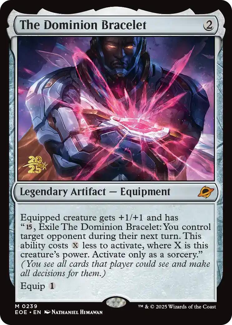 The Dominion Bracelet [Edge of Eternities Prerelease Promos] | Gamers Paradise