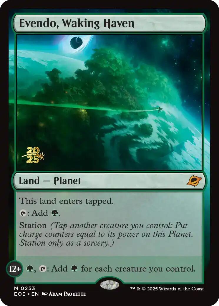 Evendo, Waking Haven [Edge of Eternities Prerelease Promos] | Gamers Paradise