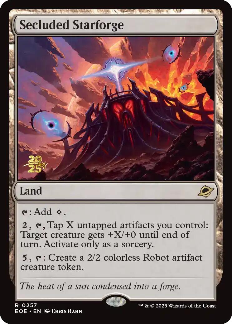 Secluded Starforge [Edge of Eternities Prerelease Promos] | Gamers Paradise