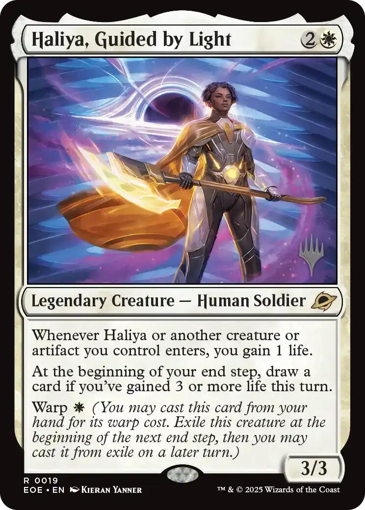 Haliya, Guided by Light [Edge of Eternities Promo Pack] | Gamers Paradise