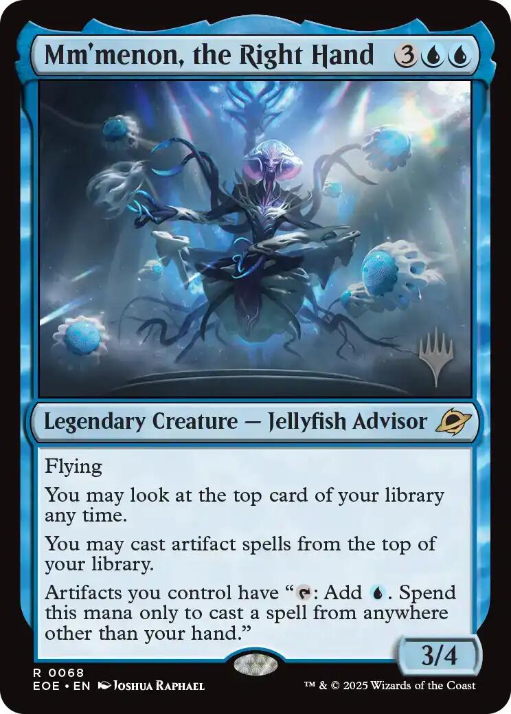 Mm'menon, the Right Hand [Edge of Eternities Promo Pack] | Gamers Paradise