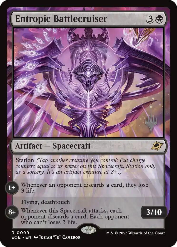 Entropic Battlecruiser [Edge of Eternities Promo Pack] | Gamers Paradise