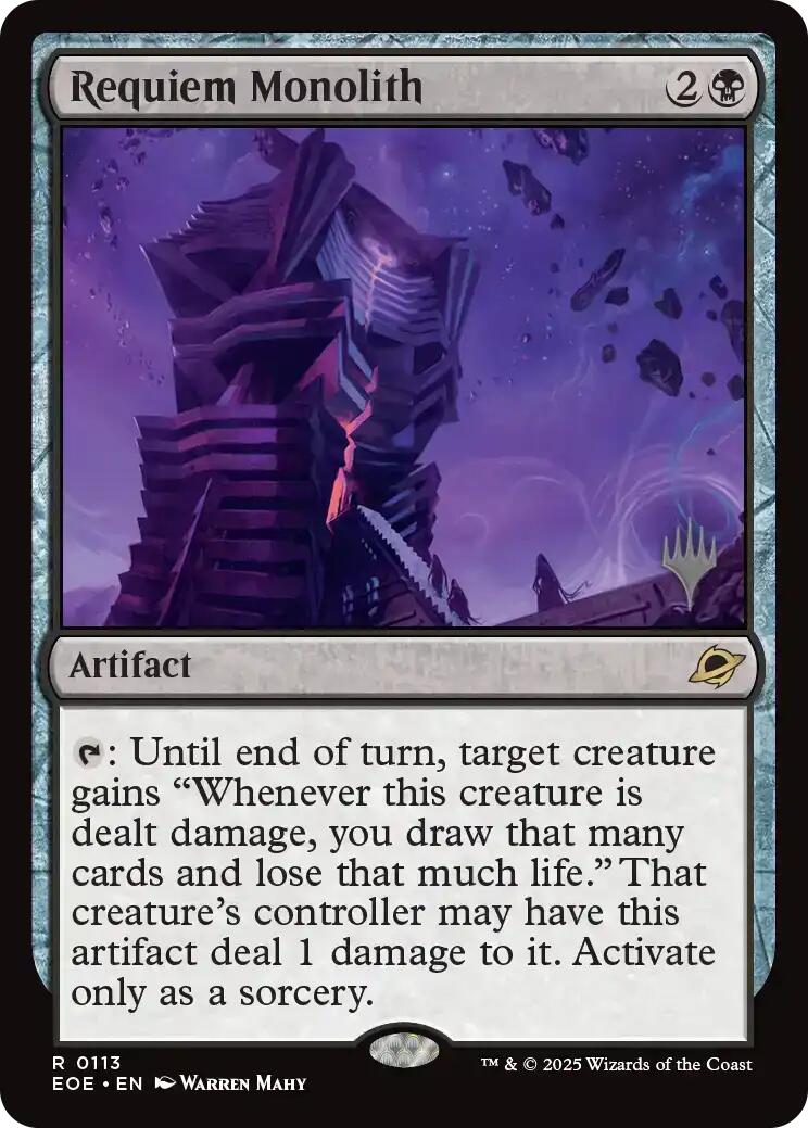 Requiem Monolith [Edge of Eternities Promo Pack] | Gamers Paradise