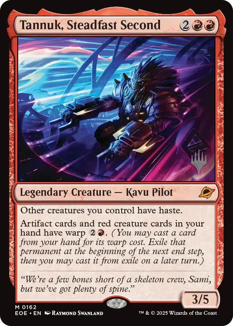 Tannuk, Steadfast Second [Edge of Eternities Promo Pack] | Gamers Paradise