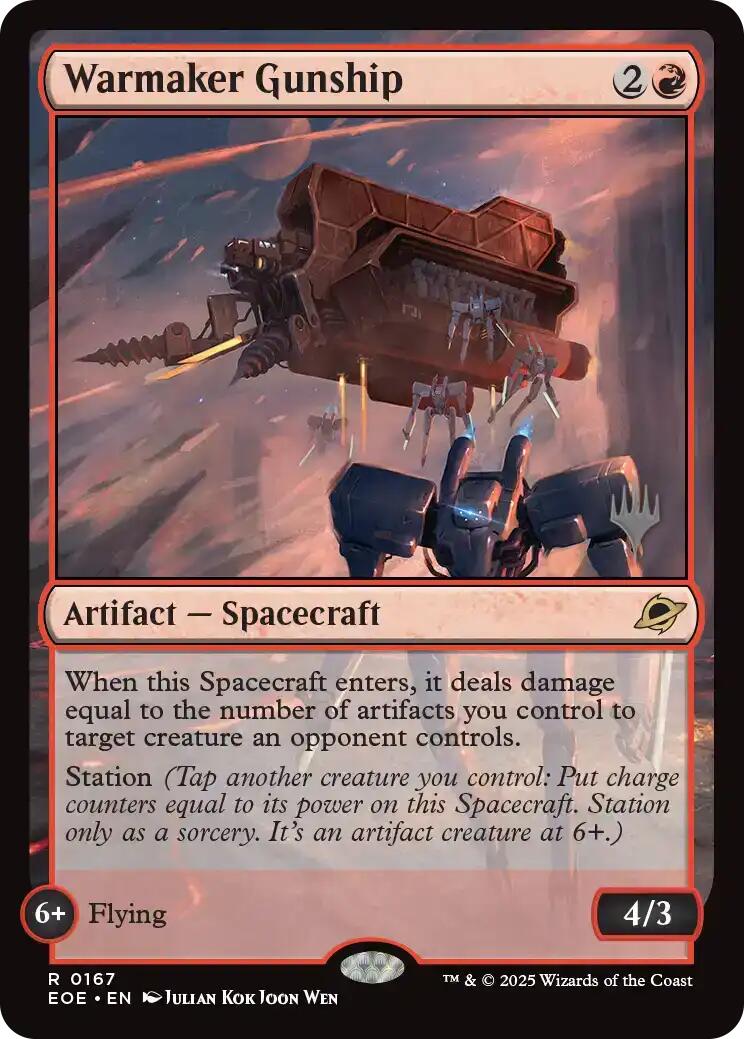 Warmaker Gunship [Edge of Eternities Promo Pack] | Gamers Paradise
