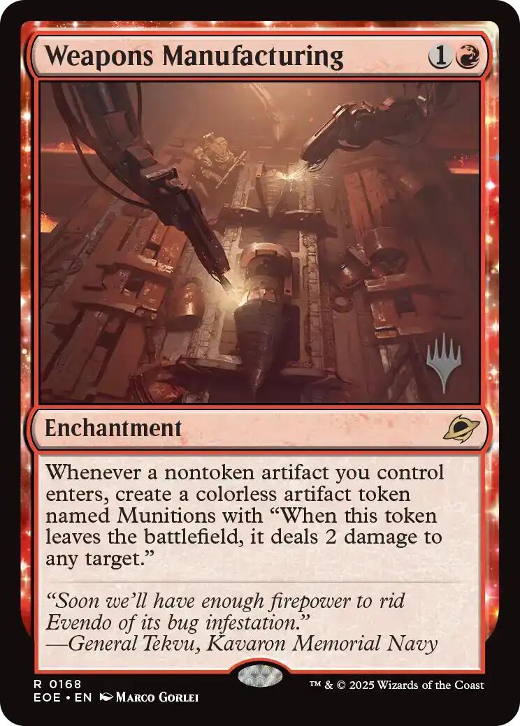 Weapons Manufacturing [Edge of Eternities Promo Pack] | Gamers Paradise