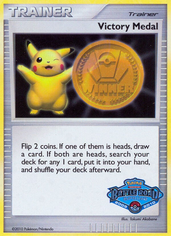 Victory Medal (2009-2010) (Battle Road Spring) [League & Championship Cards] | Gamers Paradise