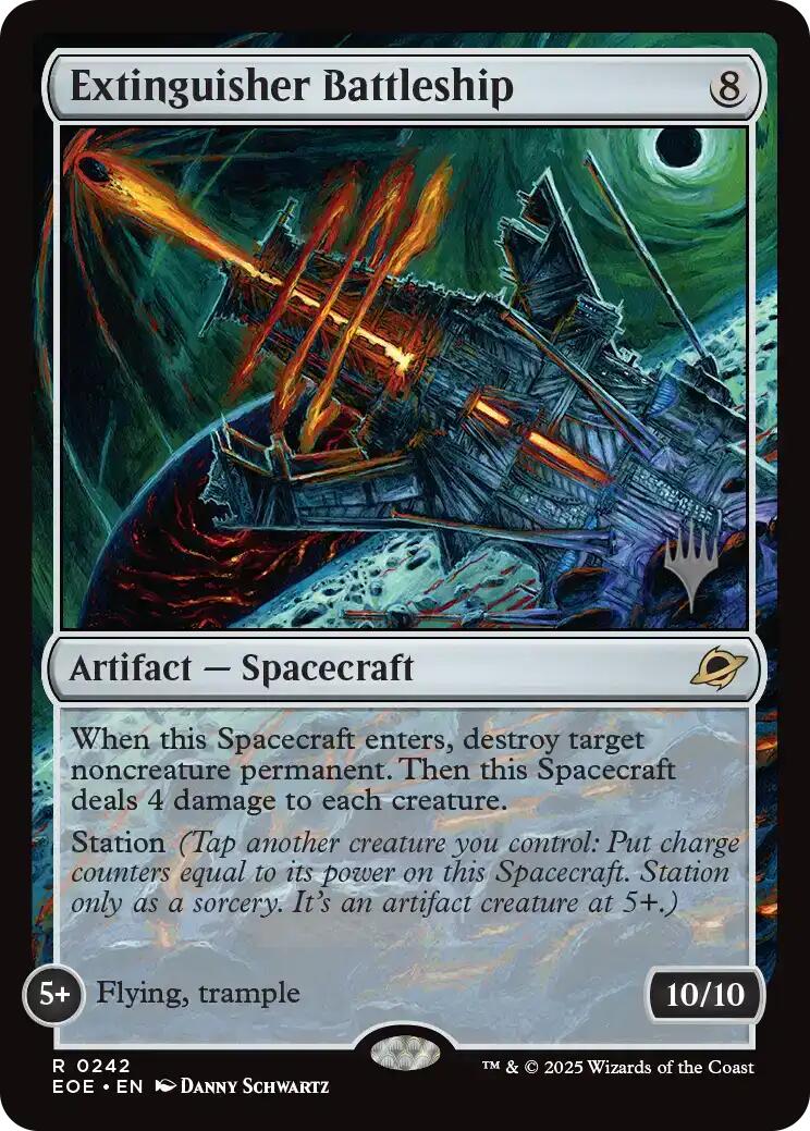 Extinguisher Battleship [Edge of Eternities Promo Pack] | Gamers Paradise