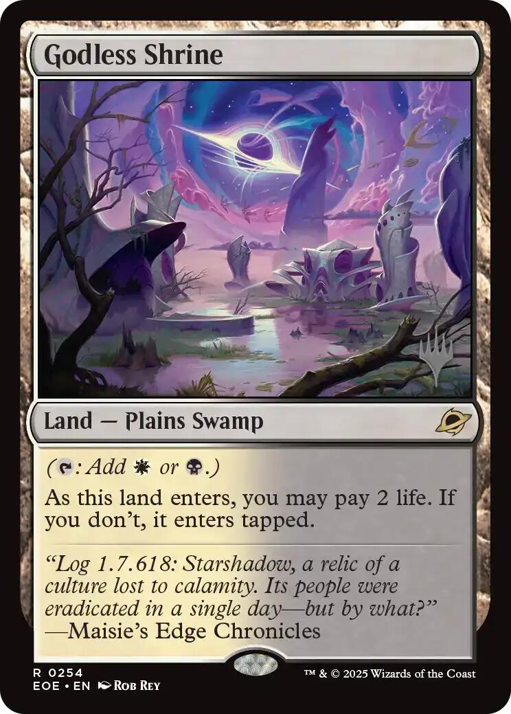 Godless Shrine [Edge of Eternities Promo Pack] | Gamers Paradise
