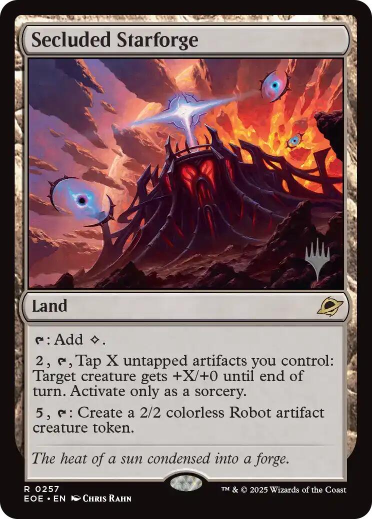 Secluded Starforge [Edge of Eternities Promo Pack] | Gamers Paradise
