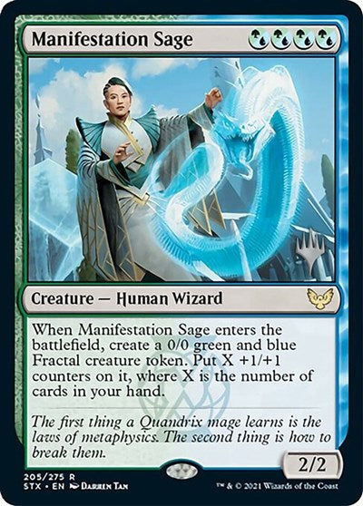 Manifestation Sage (Promo Pack) [Strixhaven: School of Mages Promos] | Gamers Paradise
