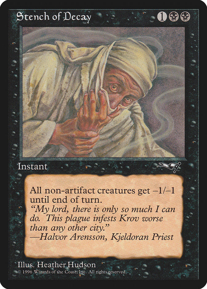 Stench of Decay (Covering Mouth) [Alliances] | Gamers Paradise