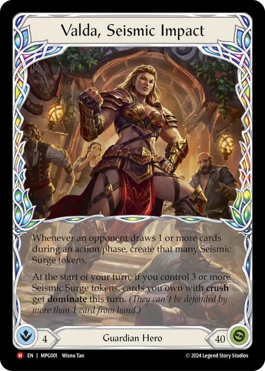 Valda, Seismic Impact [MPG001] (Mastery Pack Guardian) | Gamers Paradise