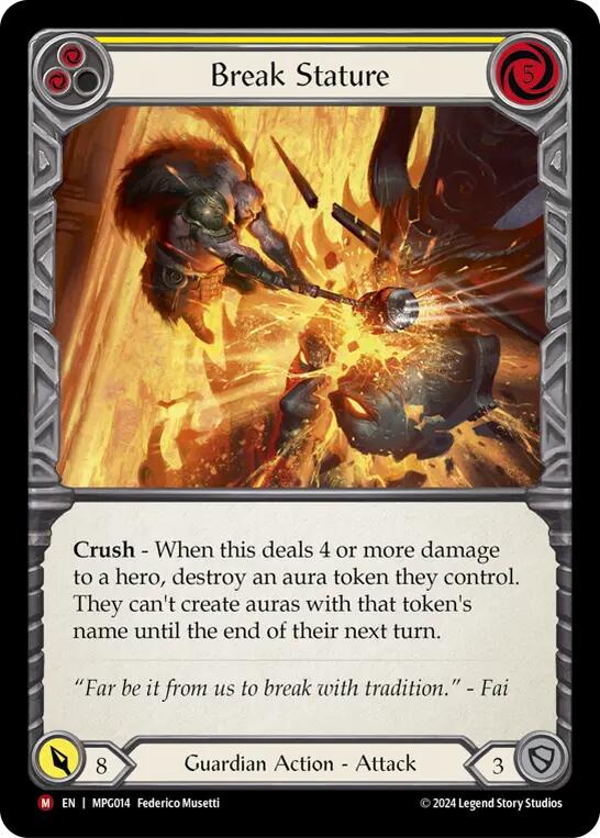 Break Stature [MPG014] (Mastery Pack Guardian)  Rainbow Foil | Gamers Paradise