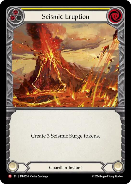 Seismic Eruption [MPG024] (Mastery Pack Guardian)  Rainbow Foil | Gamers Paradise