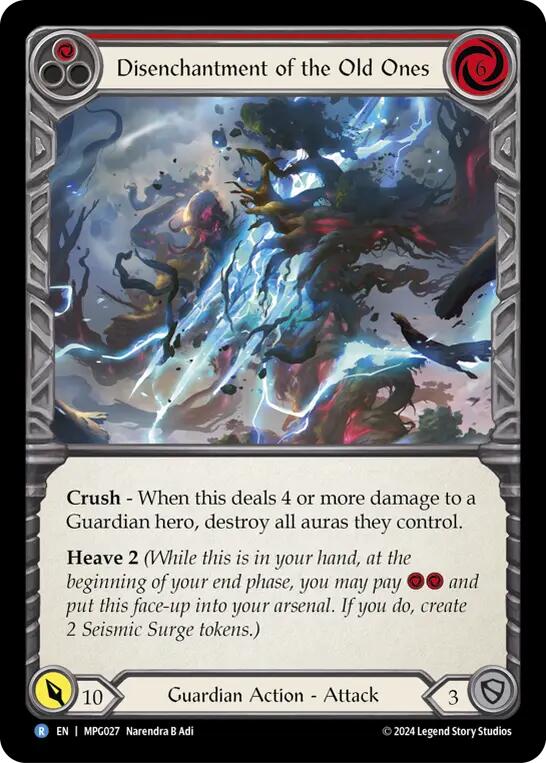 Disenchantment of the Old Ones [MPG027] (Mastery Pack Guardian) | Gamers Paradise