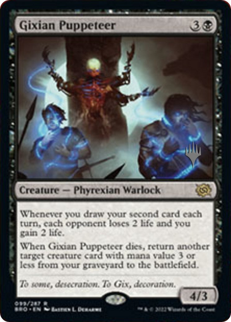 Gixian Puppeteer (Promo Pack) [The Brothers' War Promos] | Gamers Paradise