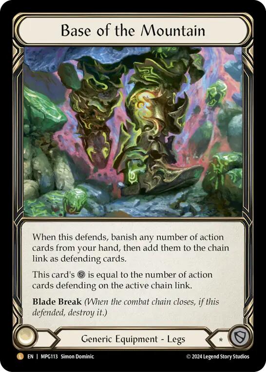 Base of the Mountain [MPG113] (Mastery Pack Guardian)  Rainbow Foil | Gamers Paradise
