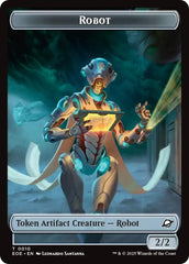 Robot // Lander (0007) Double-Sided Token [Edge of Eternities Tokens] | Gamers Paradise