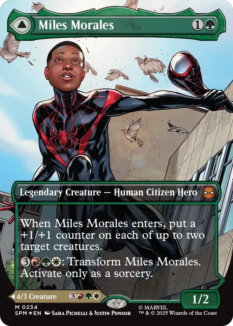 Miles Morales (0234) (Borderless) [Marvel's Spider-Man] | Gamers Paradise