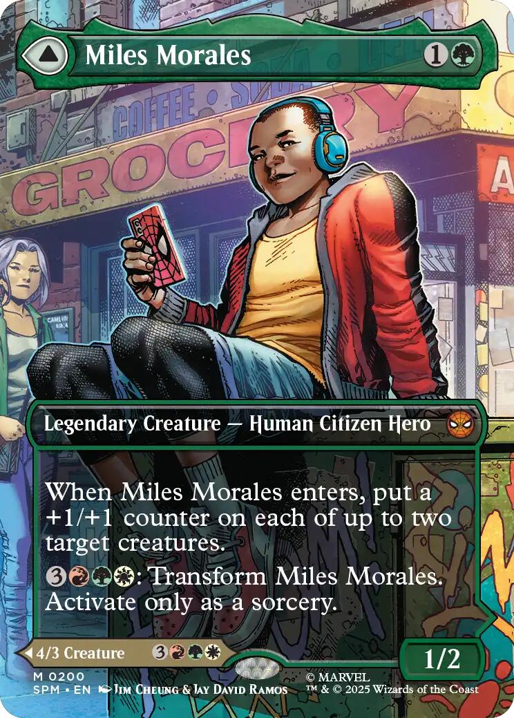 Miles Morales (0200) (Borderless) [Marvel's Spider-Man] | Gamers Paradise