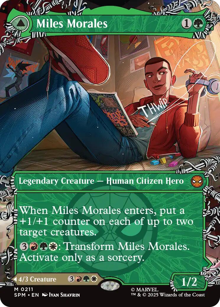 Miles Morales (0211) (Borderless) [Marvel's Spider-Man] | Gamers Paradise