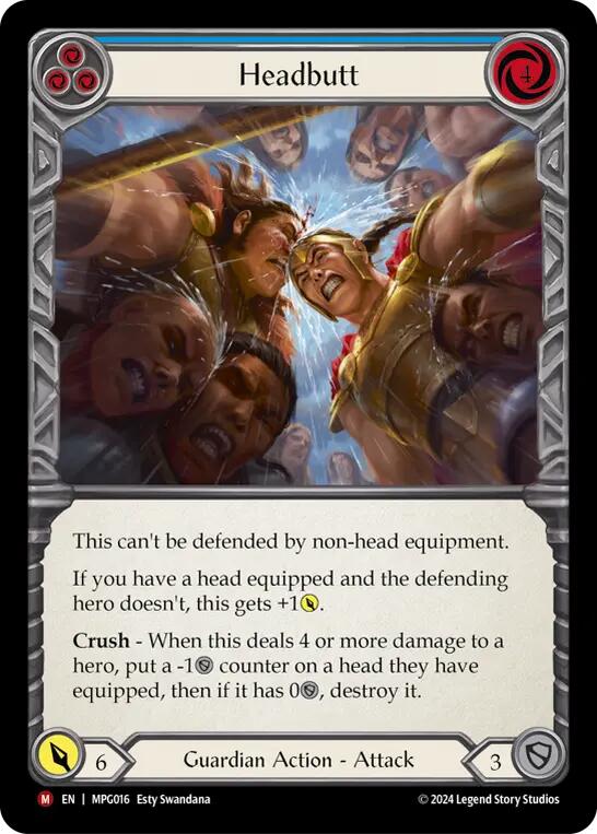 Headbutt [MPG016] (Mastery Pack Guardian)  Rainbow Foil | Gamers Paradise
