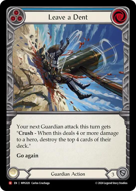 Leave a Dent [MPG020] (Mastery Pack Guardian)  Rainbow Foil | Gamers Paradise