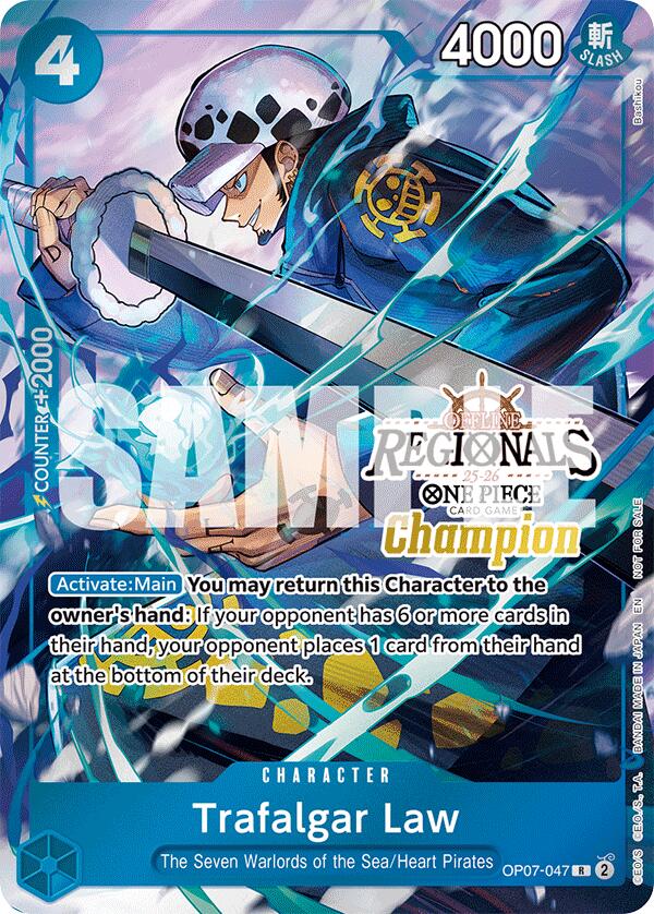 Trafalgar Law (Offline Regional Champion Card Set 2025 Vol.2) [One Piece Promotion Cards] | Gamers Paradise