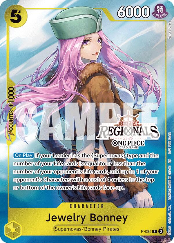 Jewelry Bonney (Offline Regional Participation Pack 2025 Vol.2) [One Piece Promotion Cards] | Gamers Paradise