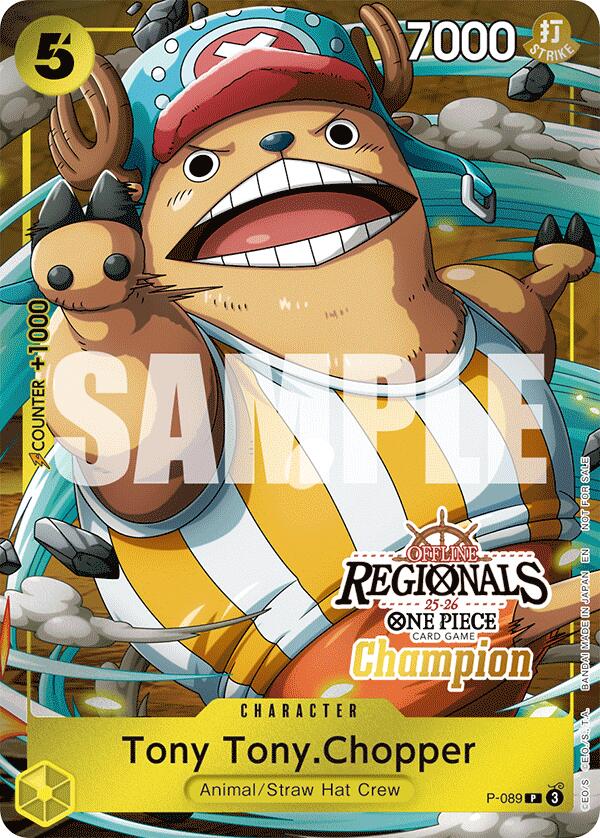 Tony Tony.Chopper (Offline Regional Champion Card Set 2025 Vol.2) [One Piece Promotion Cards] | Gamers Paradise