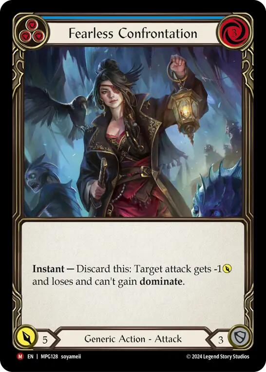 Fearless Confrontation [MPG128] (Mastery Pack Guardian)  Rainbow Foil | Gamers Paradise