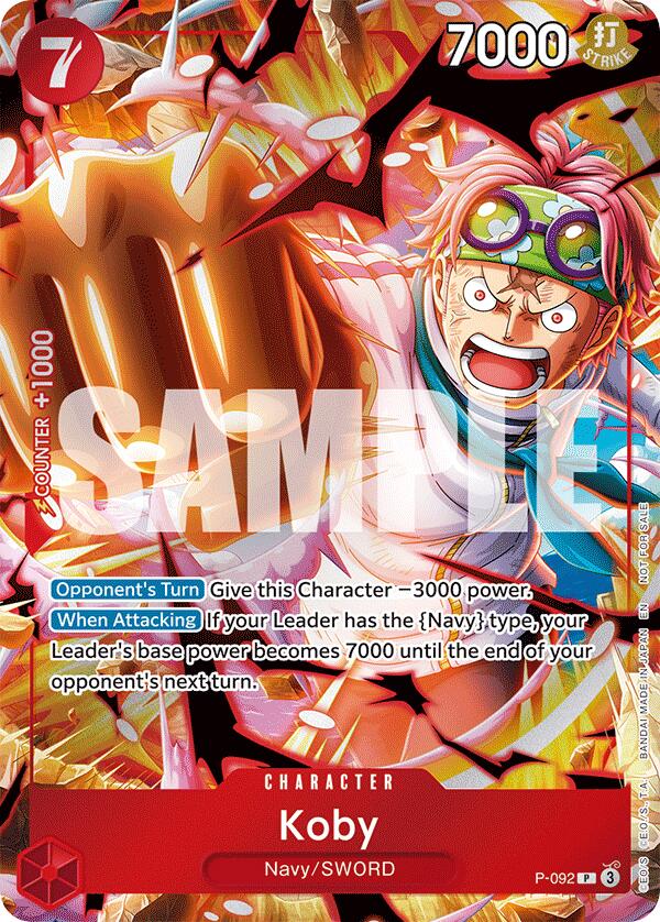 Koby (Event Pack Vol. 7) [One Piece Promotion Cards] | Gamers Paradise