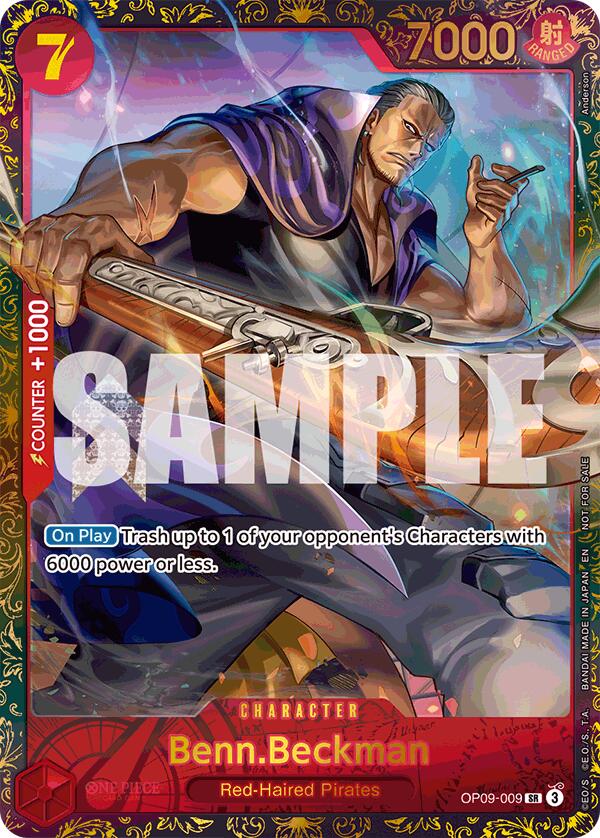 Benn.Beckman (Championship 25-26 Offline Regionals Season 2) [One Piece Promotion Cards] | Gamers Paradise