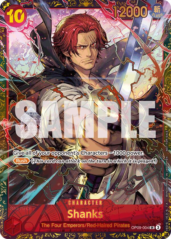 Shanks (Championship 25-26 Offline Regionals Season 2) [One Piece Promotion Cards] | Gamers Paradise