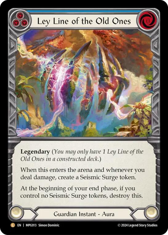 Ley Line of the Old Ones [MPG013] (Mastery Pack Guardian)  Rainbow Foil | Gamers Paradise