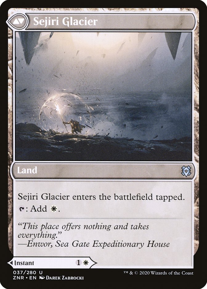 Sejiri Shelter // Sejiri Glacier [Zendikar Rising] | Gamers Paradise